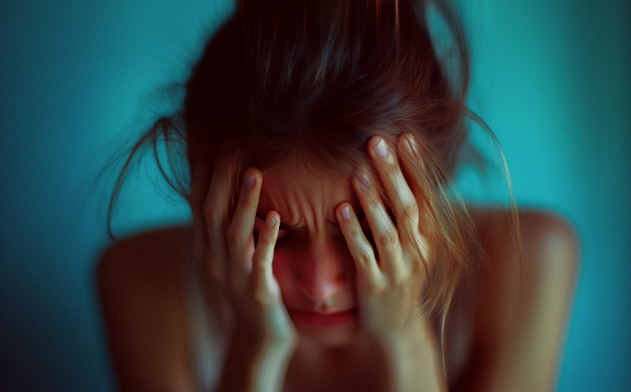 Žena v depresi, zdroj obrázku Pixabay.com