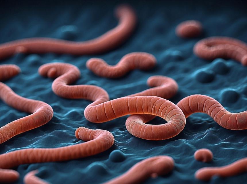 Obrázek parazitů generovaný AI, zdroj obrázku Pixabay.com